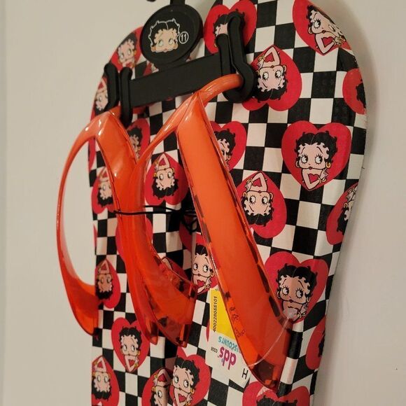 BRAND NEW BETTY BOOP WOMEN'S FLIP FLOP THONG SANDAL - Picture 12 of 15